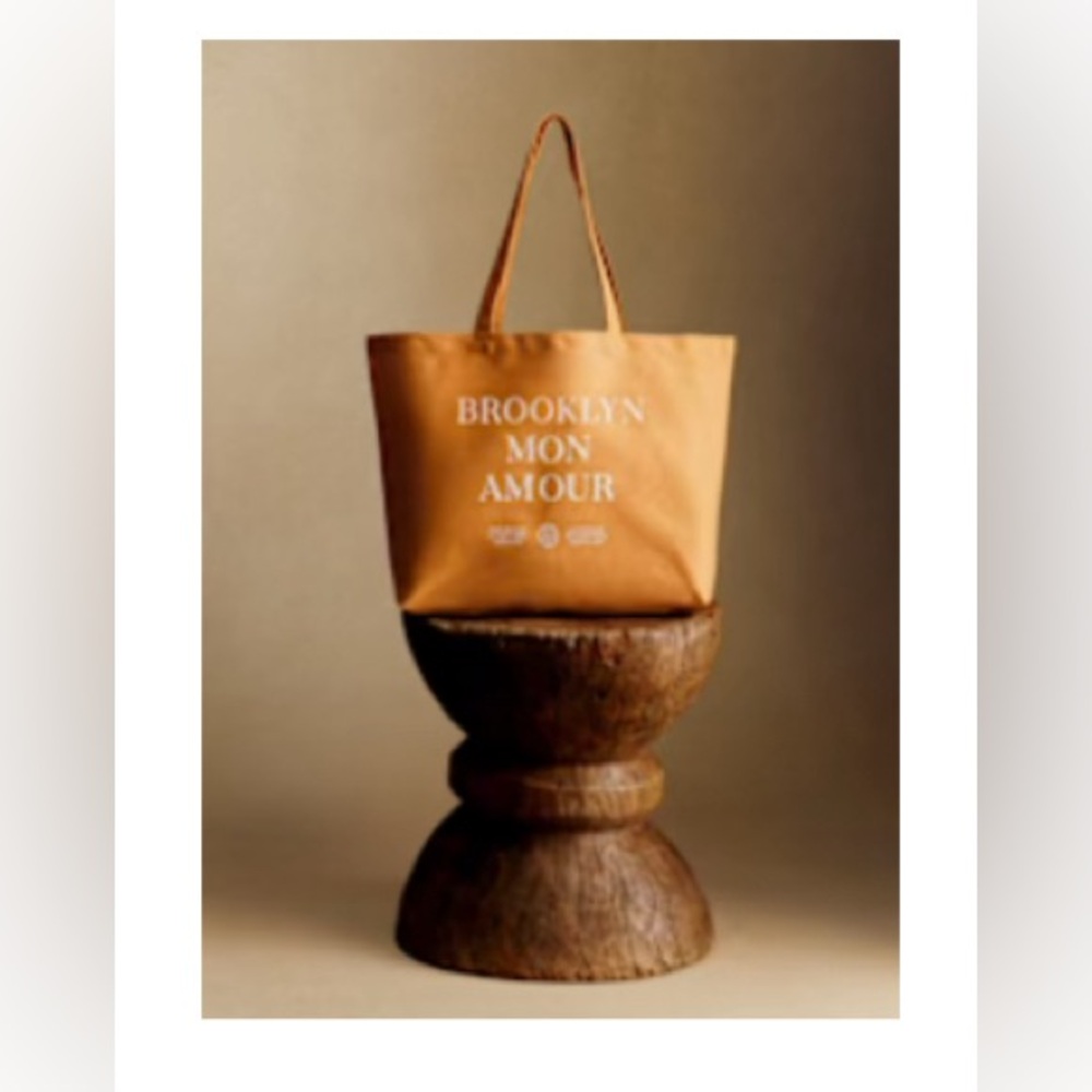 NWOT rare limited edition Brooklyn Mon Amour Sézane tote bag